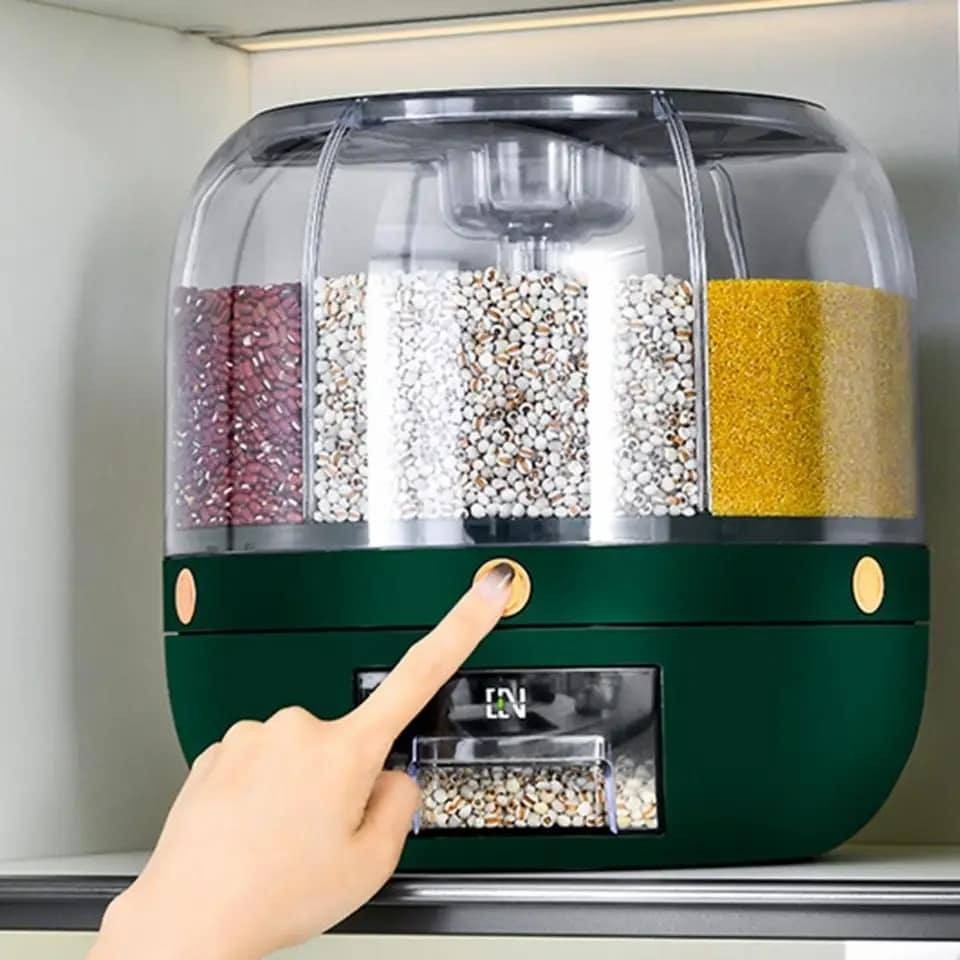 360 Degree Rotating Rice Dispenser