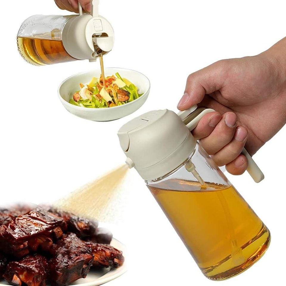 2 in 1 Oil Dispenser Bottle